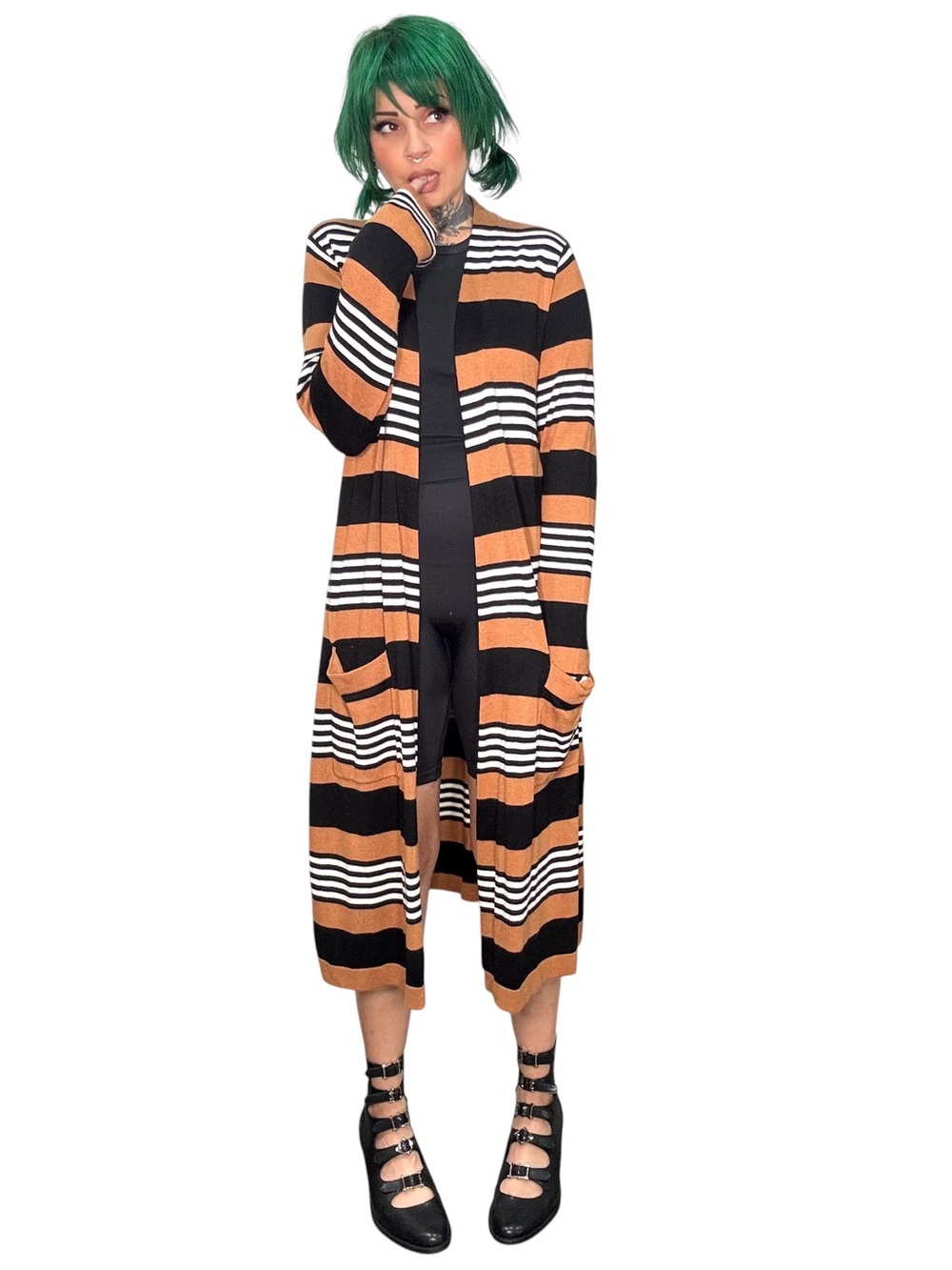 Laurie Felt Maxi cardigan